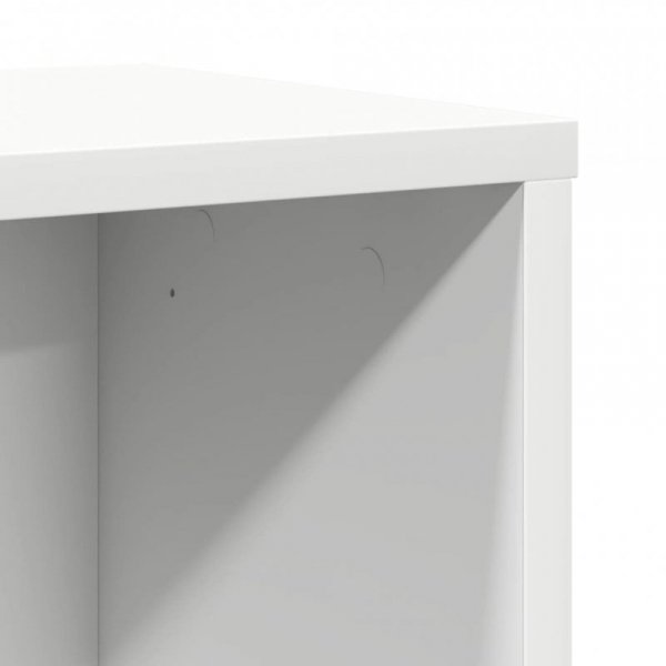 Regał, biały, 60x24x76,5 cm, materiał drewnopochodny