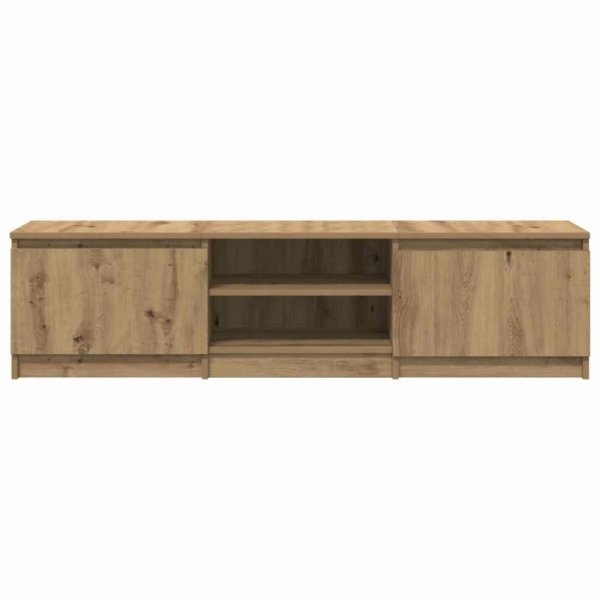 Szafka RTV Artisan Oak 140x40x36 cm Drewno klejone