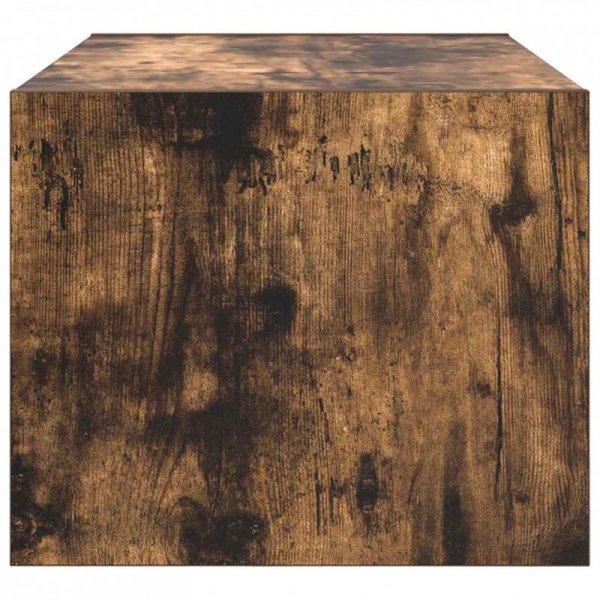 Szafki RTV 2 szt. Dąb wędzony 60x31x25,5 cm Drewno klejone