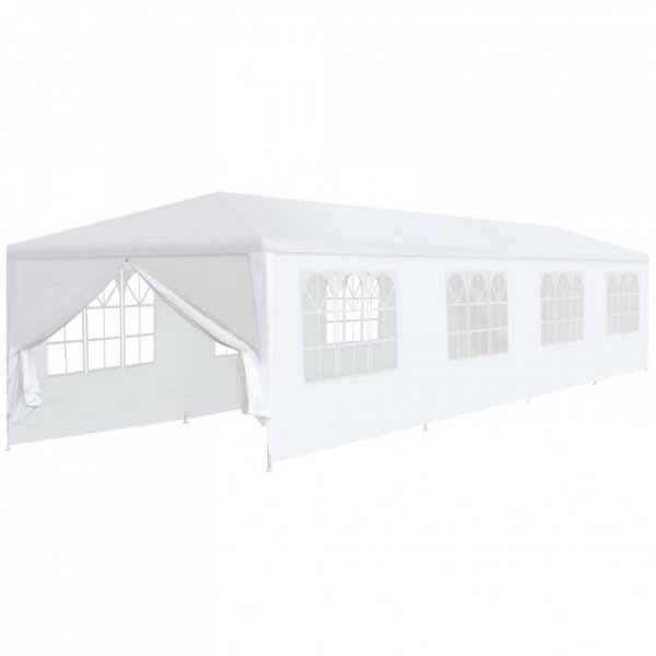 Namiot ogrodowy, 3 x 12 m, biały