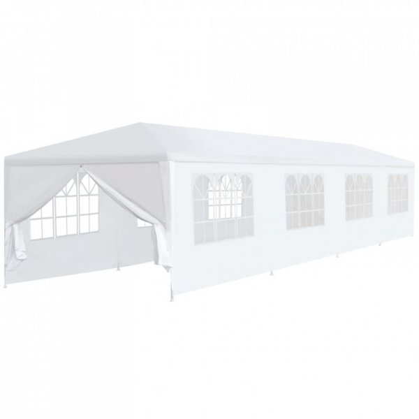 Namiot ogrodowy, 3 x 12 m, biały