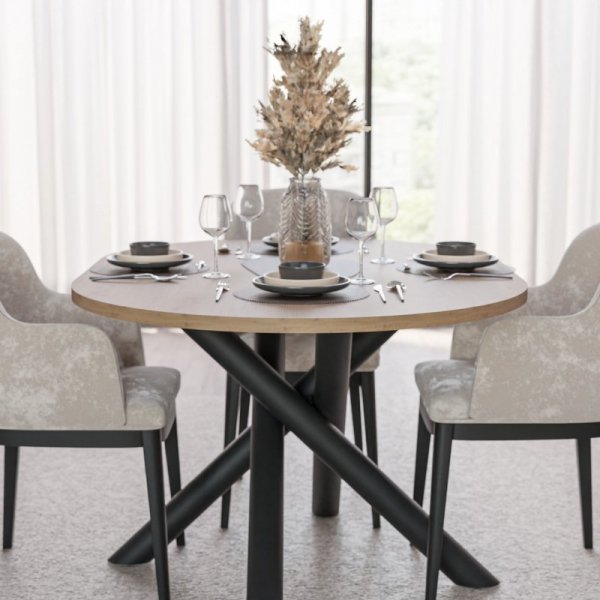 Stół OSLO 138x100cm (WELTER PLUS) dąb artisan