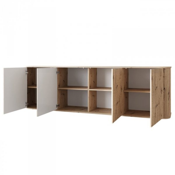 Komoda wisząca 4D ZYLIO dąb artisan