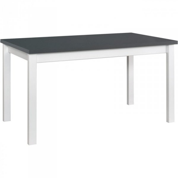 Stół DS39 92x160/200 grafit laminat / biały