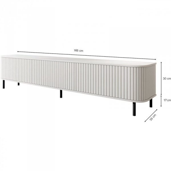 Komoda RTV ZYLIO 165N czarny