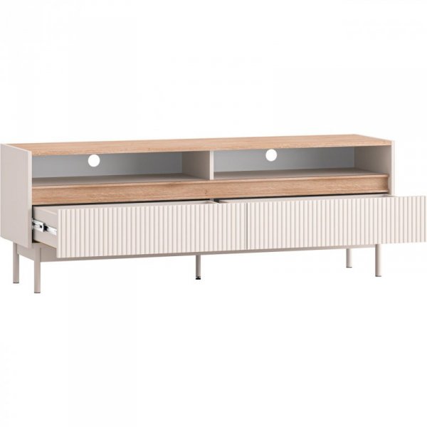 Meble do salonu ERMITE 1 kaszmir / dąb cremona