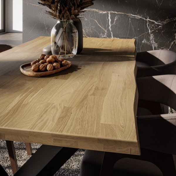 Stół 180x100 MILIM FLOW dąb olejowany