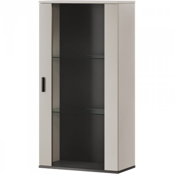 Witryna wisząca SINDI SH2J kaszmir / czarny