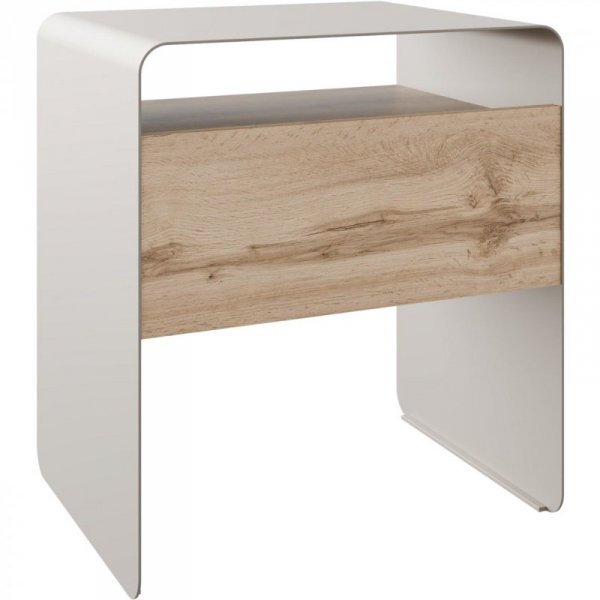 Stolik nocny SOCHI kaszmir / dąb wotan