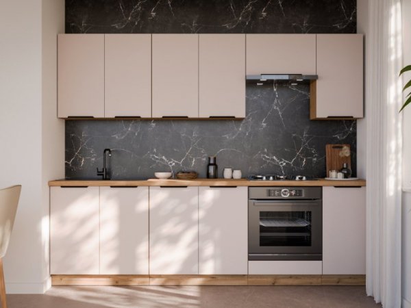 Kuchnia IBARA 1 dąb artisan / kaszmir