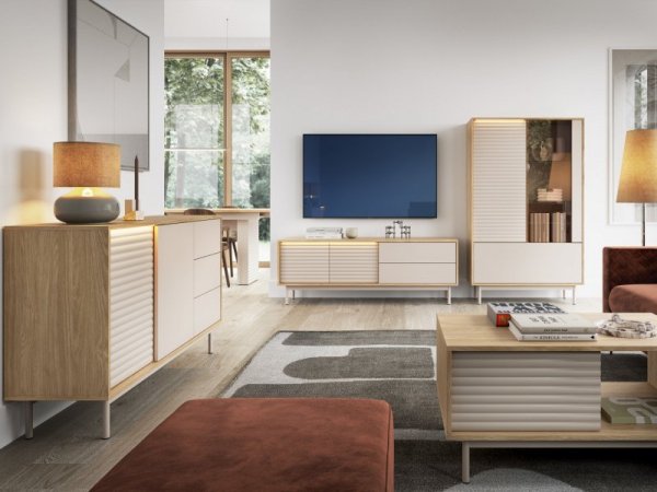 Stół rozkładany ZETA 06 dąb olejowany / kaszmir