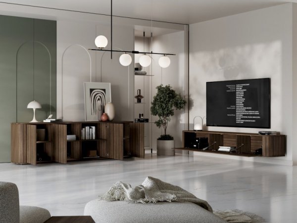 Komoda 4D AZELIO dąb barock