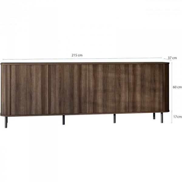 Meble do salonu AZELIO 2 dąb barock