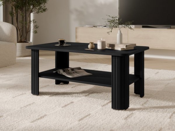 Stolik kawowy CREEK czarny mat