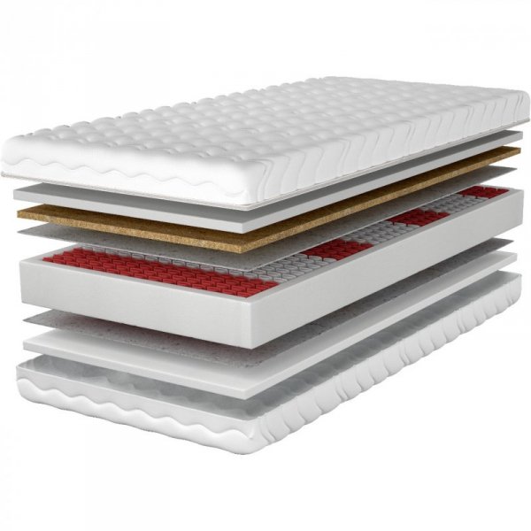 Materac 100x200 TORA multipocket kokos
