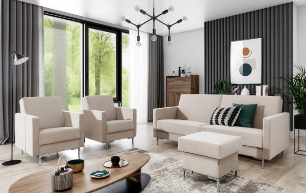 Sofa SELVA A madone 17031 chrom