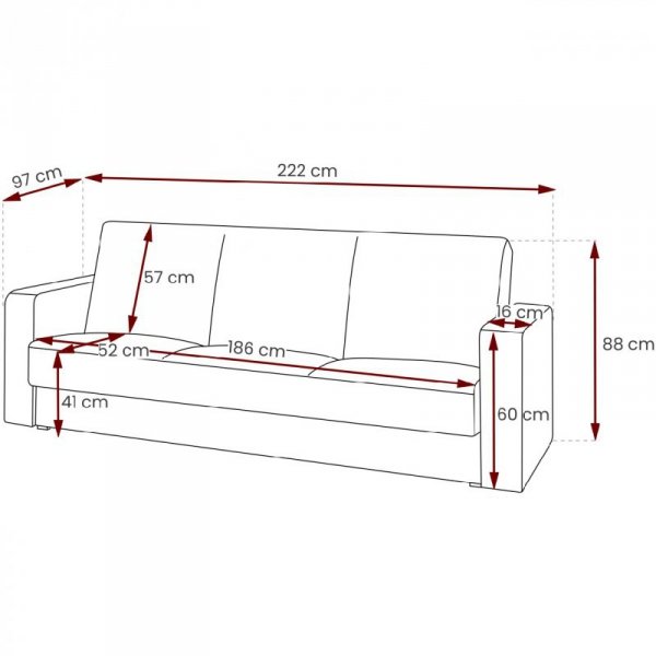 Sofa GORDI lux 05 + soft 11