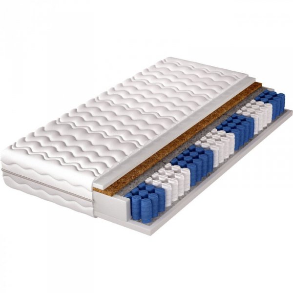 Materac 90x200 COSTA pocket kokos