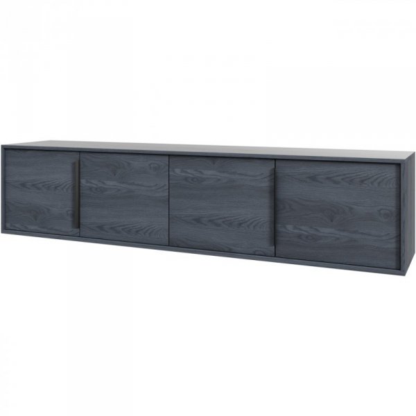 Komoda RTV wisząca ETNI 40 dąb carbon