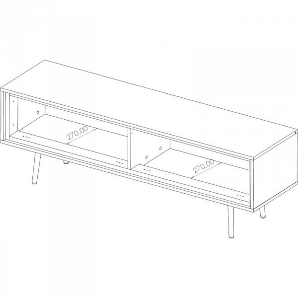 Komoda RTV TREY 02 kaszmir
