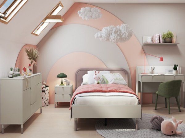 Stolik nocny HARMONY HR07 kaszmir + truflowy