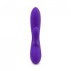 Wibrator ze stymulatorem - FeelzToys Lea Rabbit Vibrator Medium Purple (Glitter)