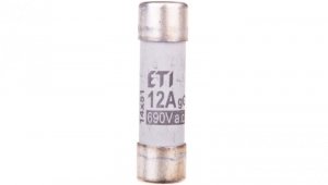 Wkładka bezpiecznikowa cylindryczna 14x51mm 12A gG 690V CH14 002630008 /10szt./