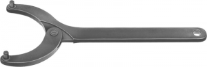 Klucz do nakrętek z otworami czołowymi, przegubowy 40–80 mm, czopy 4 mm AMF