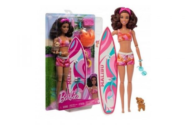 Barbie Surferka lalka i akcesoria HPL69 /6
