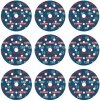 KRĄŻEK ŚCIERNY FOLIA EXPERT O780 125MM 9PC (1 OP)