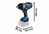 KLUCZ UDAROWY AKUMULATOROWY 3/4'' GDS 18V-1050H 2*5.0AH (1 SZT)