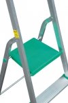 DRABINA ALUMINIOWA WOLNOSTOJĄCA 156CM 3 STOPNIE + PODEST (1 SZT)