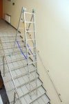DRABINA ALUMINIOWA 3-ELEMENTOWA 589CM 9+9+9 SZCZEBLI (1 SZT)