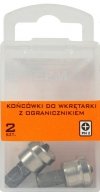 GROT, BIT DO WKRĘTARKI 25MM Z OGRANICZNIKIEM 2SZT PH2 (1 KPL)