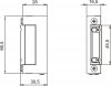 ZACZEP ELEKTROMAGNETYCZNY AUTOMAT Z WYŁĄCZNIKIEM RE41AADF (1 SZT)