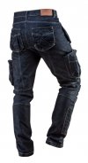SPODNIE ROBOCZE 5-KIESZENIOWE DENIM ROZMIAR XXL (1 SZT)
