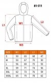 BLUZA ROBOCZA PREMIUM DWUWARSTWOWA ROZMIAR M (1 SZT)