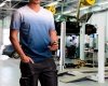 T-SHIRT CIENIOWANY DENIM, ROZMIAR M (1 SZT)