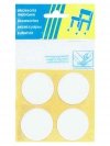 PODKŁADKA FILCOWA BLISTER BIAŁA FI 40MM - 4SZT (1 SZT)