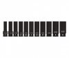 KOMPLET NASADEK UDAROWYCH 1/2'' DŁUGICH 11-SZTUKOWY (1 KPL)
