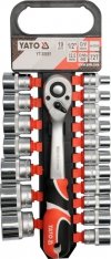KOMPLET NASADEK Z GRZECHOTKĄ 1/2'' 19 CZĘŚCI (1 KPL)