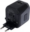 ADAPTER PODRÓŻNY UNIW. 2XUSB 12W (1 SZT)