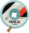 TAŚMA ROZLUTOWNICZA PLECIONKA MIEDZIANA 3.0MM*1.5M (1 SZT)