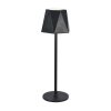 Lampka Biurkowa Nocna V-TAC 4W LED 37cm Ładowanie USB Ściemnianie Czarna VT-1034 3000K-6000K 150lm