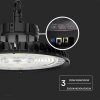 Oprawa V-TAC LED High Bay LIFUD DRIVER 0-10V 160Lm/W 120W/150W/200W VT-90202 3000K+4000K+5000K 27000lm 5 Lat Gwarancji