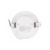 Panel Wpuszczany V-TAC 3W LED SAMSUNG CHIP Okrągły 90x28mm VT-61003RD-S 4000K 330lm 5 Lat Gwarancji