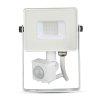 Projektor LED V-TAC 10W SAMSUNG CHIP Czujnik Ruchu Funkcja Cut-OFF Biały VT-10-S 4000K 800lm 5 Lat Gwarancji