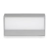 Oprawa Ścienna V-TAC 9W LED Góra Dół Szary IP65 VT-8056 3000K 400lm