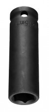 Nasadka udarowa 1/2 długa, 15 x 78mm , Cr-Mo