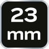 Nasadka sześciokątna 1/2, 23 mm